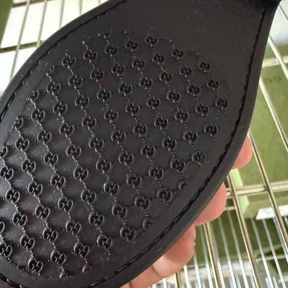 New with box Gucci Black Leather Shoes kids us size 10 and 2 - Picture 3 of 5